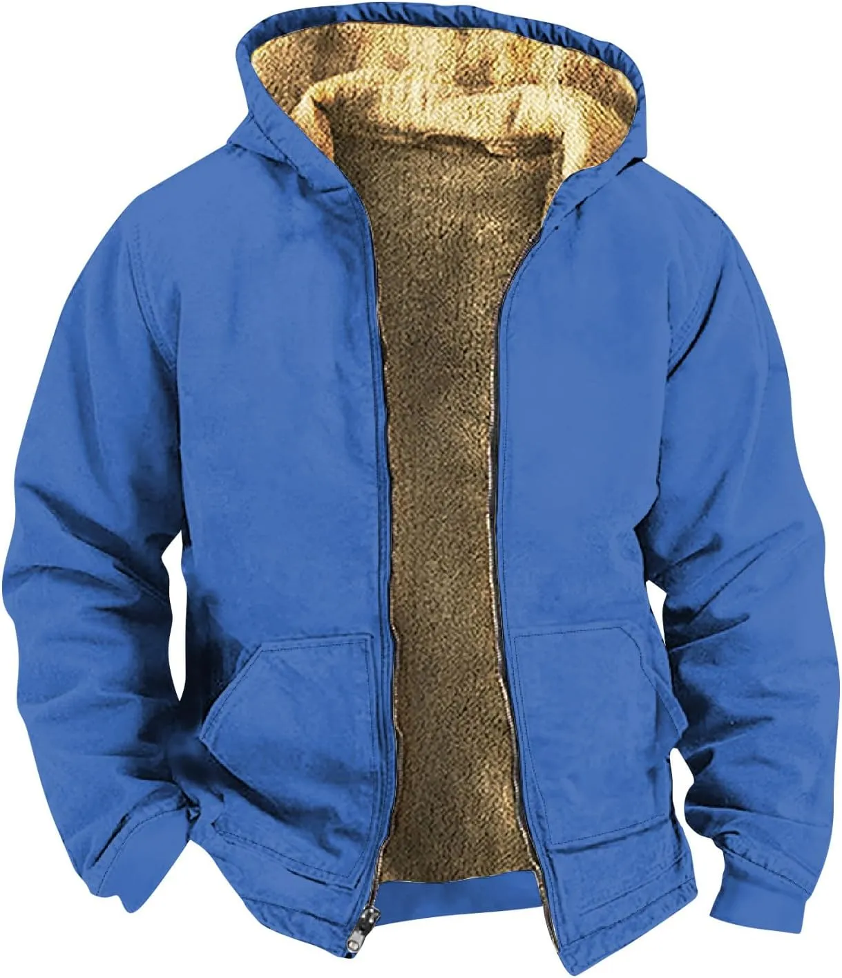 Ymosrh Men's Sweatshirt Zip Up Hoodies Pullover Sweatshirts Casual For Men, M-5XL