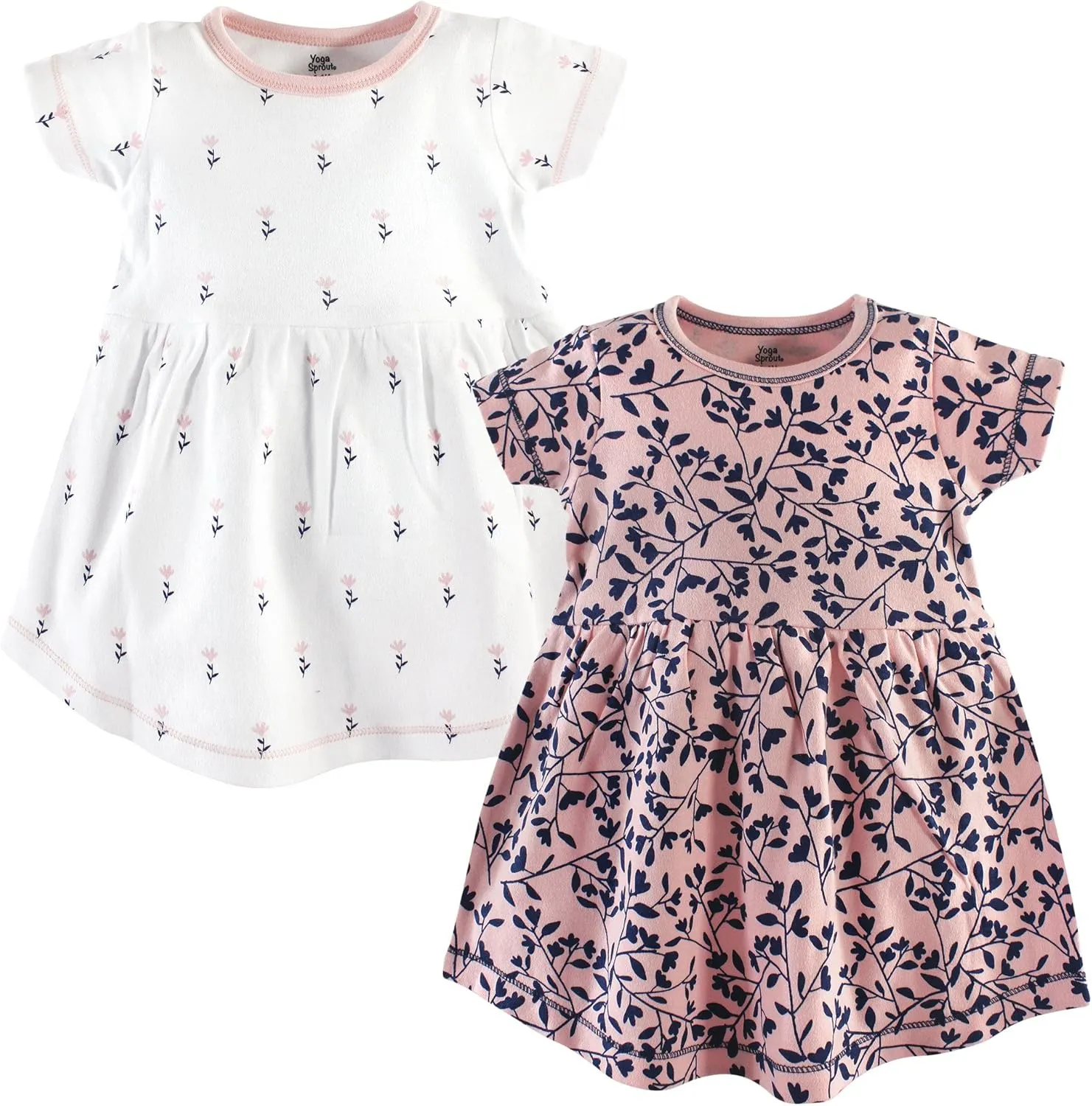 Yoga Sprout Girls' Infant Cotton Dresses