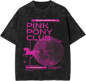 Youth & Adult Men Short Sleeve T Shirts, Vintage Oversized Crewneck Tops T Shirt