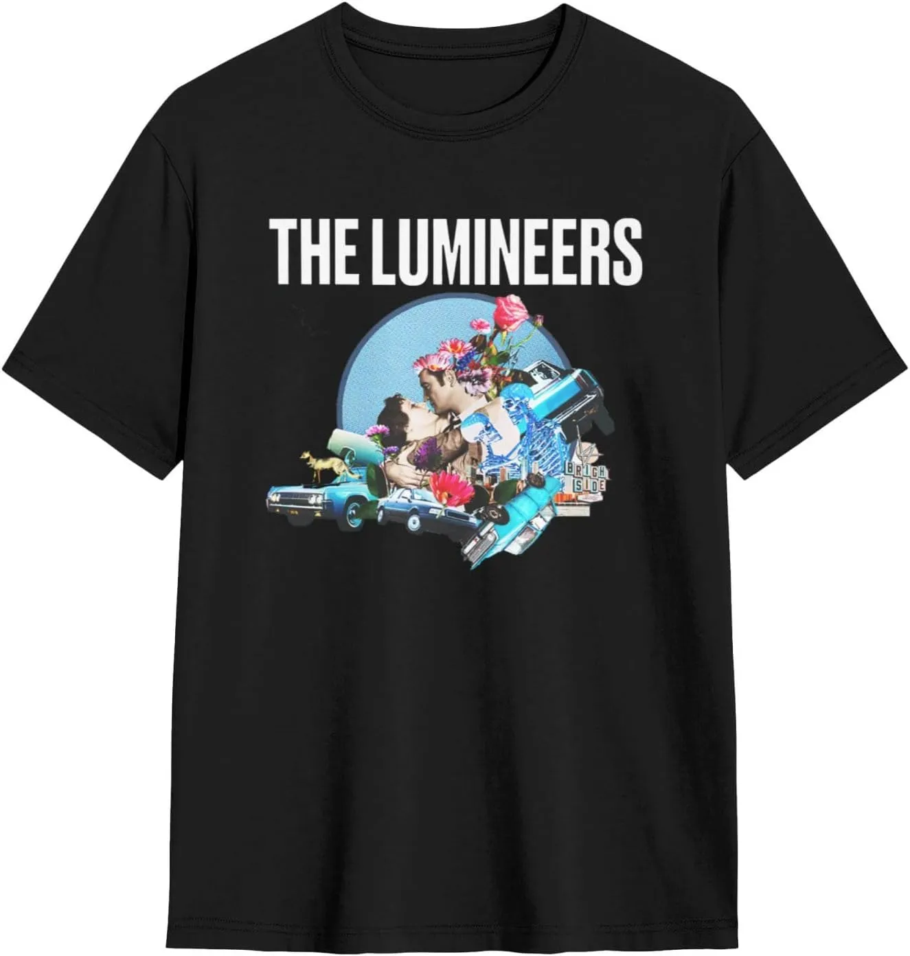 Youth & Adult Men's Short-Sleeve T-Shirts,Round Neck Tops Clothing T-Shirt