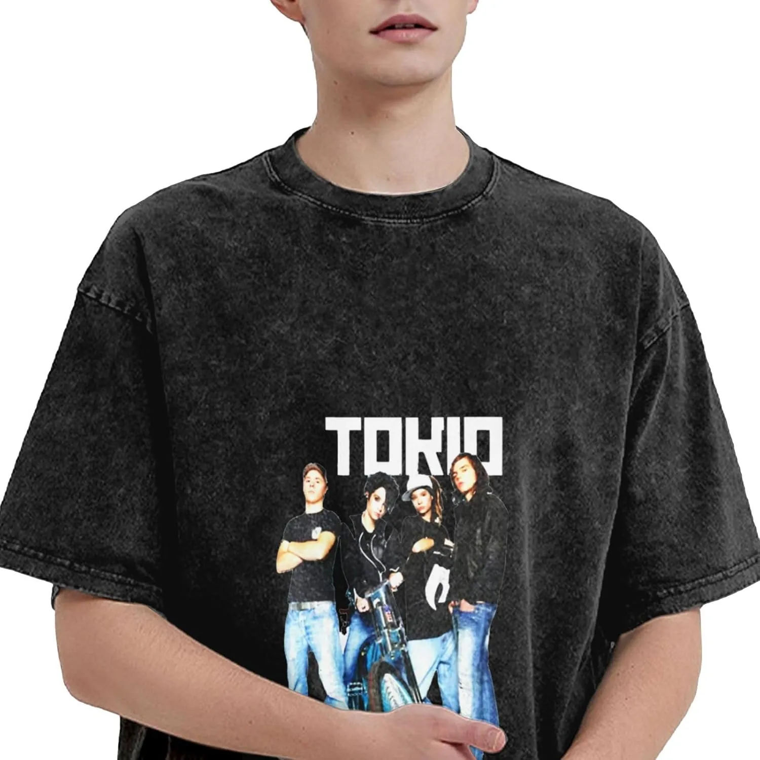 Youth & Adult Men's Short-Sleeve T-Shirts,Round Neck Tops Clothing T-Shirt