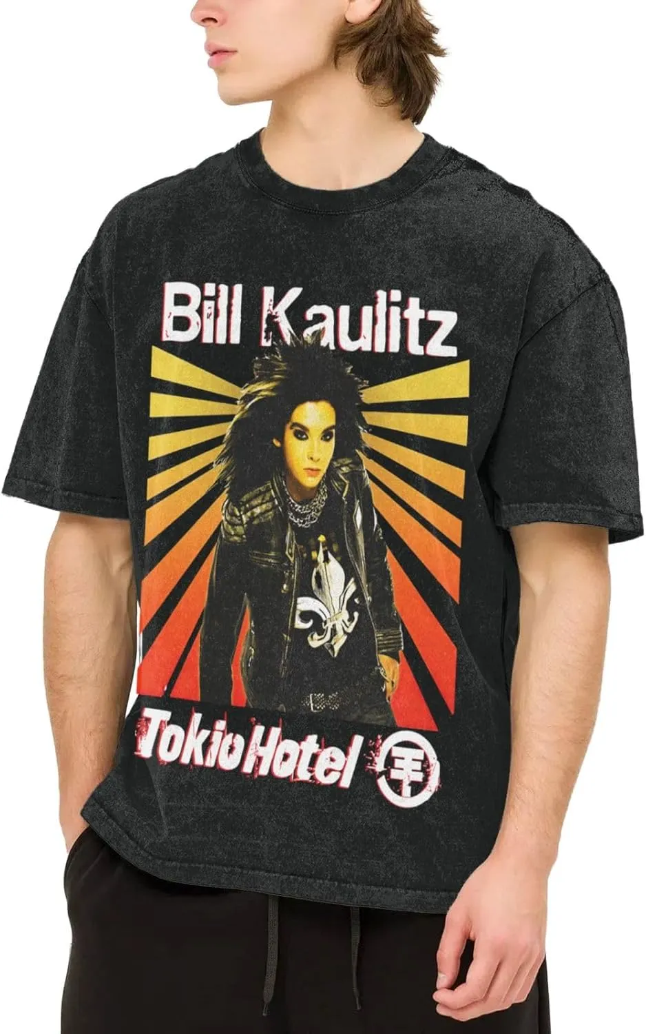 Youth & Adult Men's Short-Sleeve T-Shirts,Round Neck Tops Clothing T-Shirt