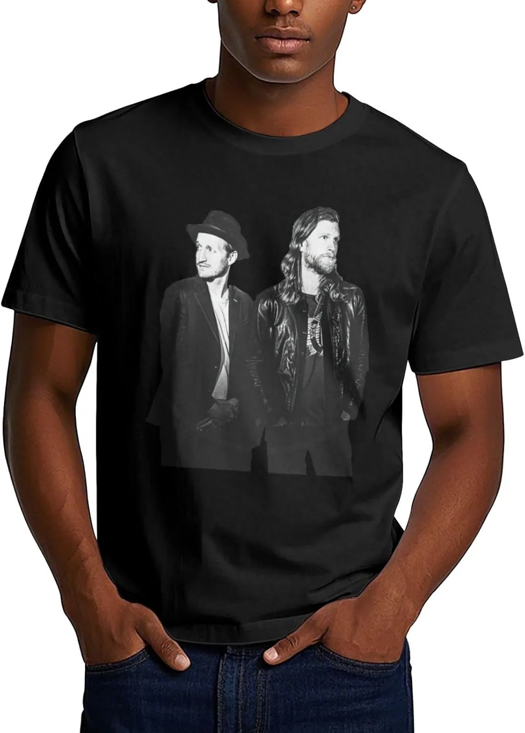 Youth & Adult Men's Short-Sleeve T-Shirts,Round Neck Tops Clothing T-Shirt