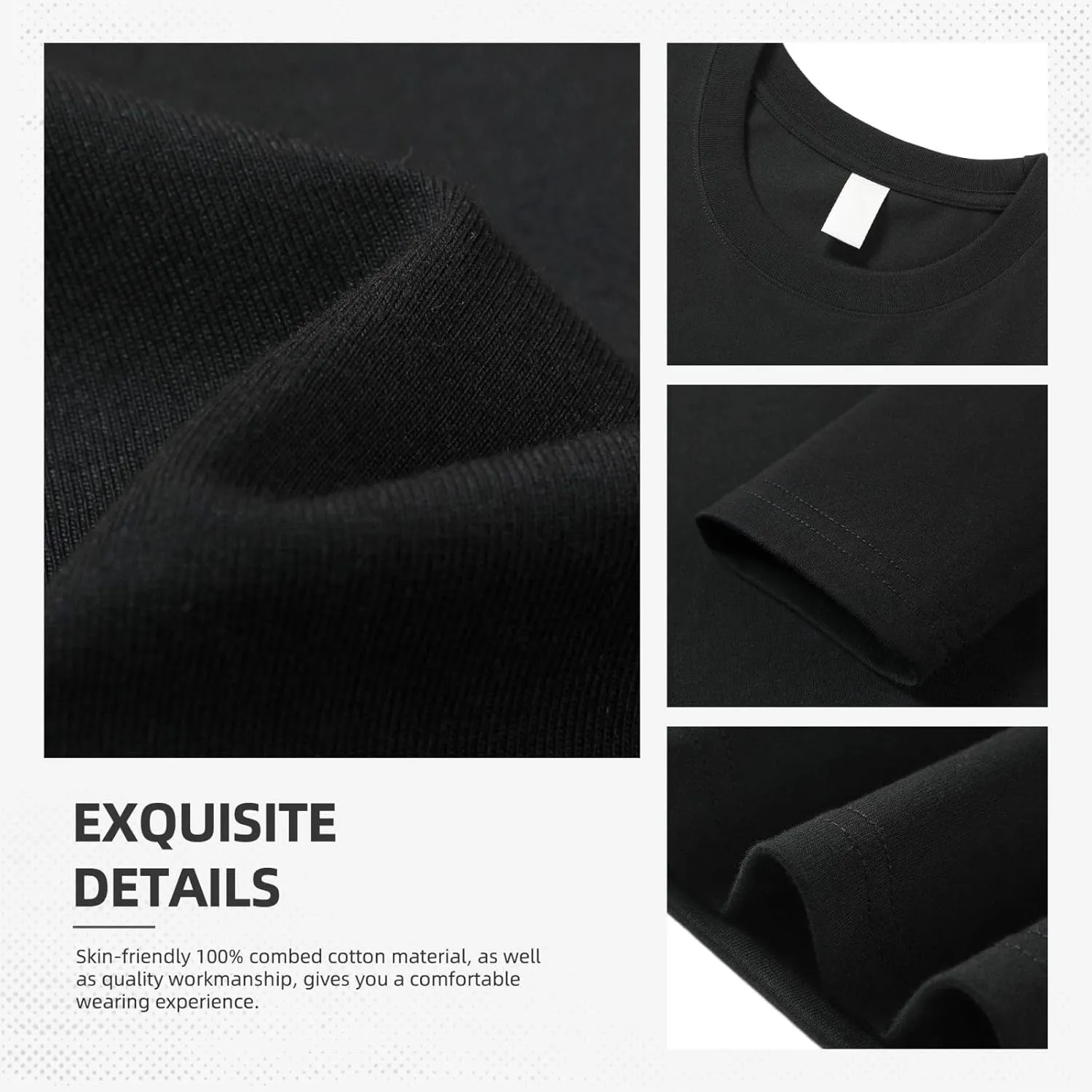 Youth & Adult Men's Short-Sleeve T-Shirts,Round Neck Tops Clothing T-Shirt