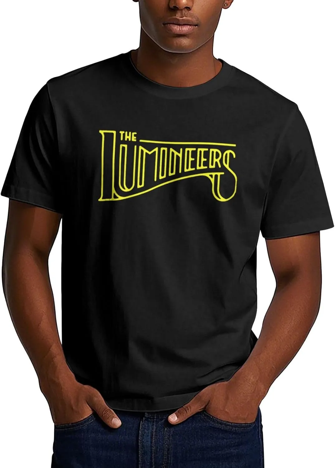 Youth & Adult Men's Short-Sleeve T-Shirts,Round Neck Tops Clothing T-Shirt