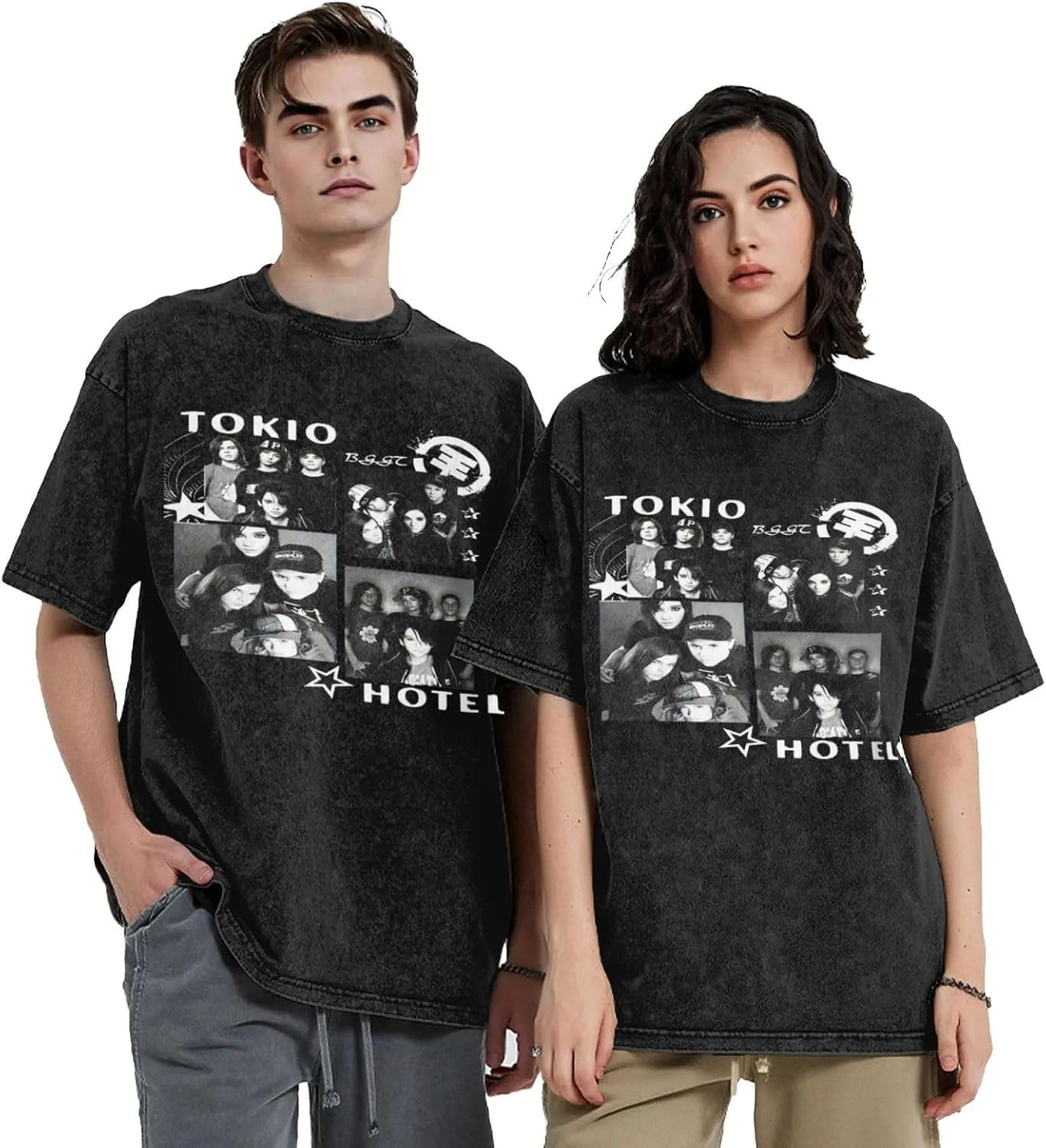 Youth & Adult Men's Short-Sleeve T-Shirts,Round Neck Tops Clothing T-Shirt