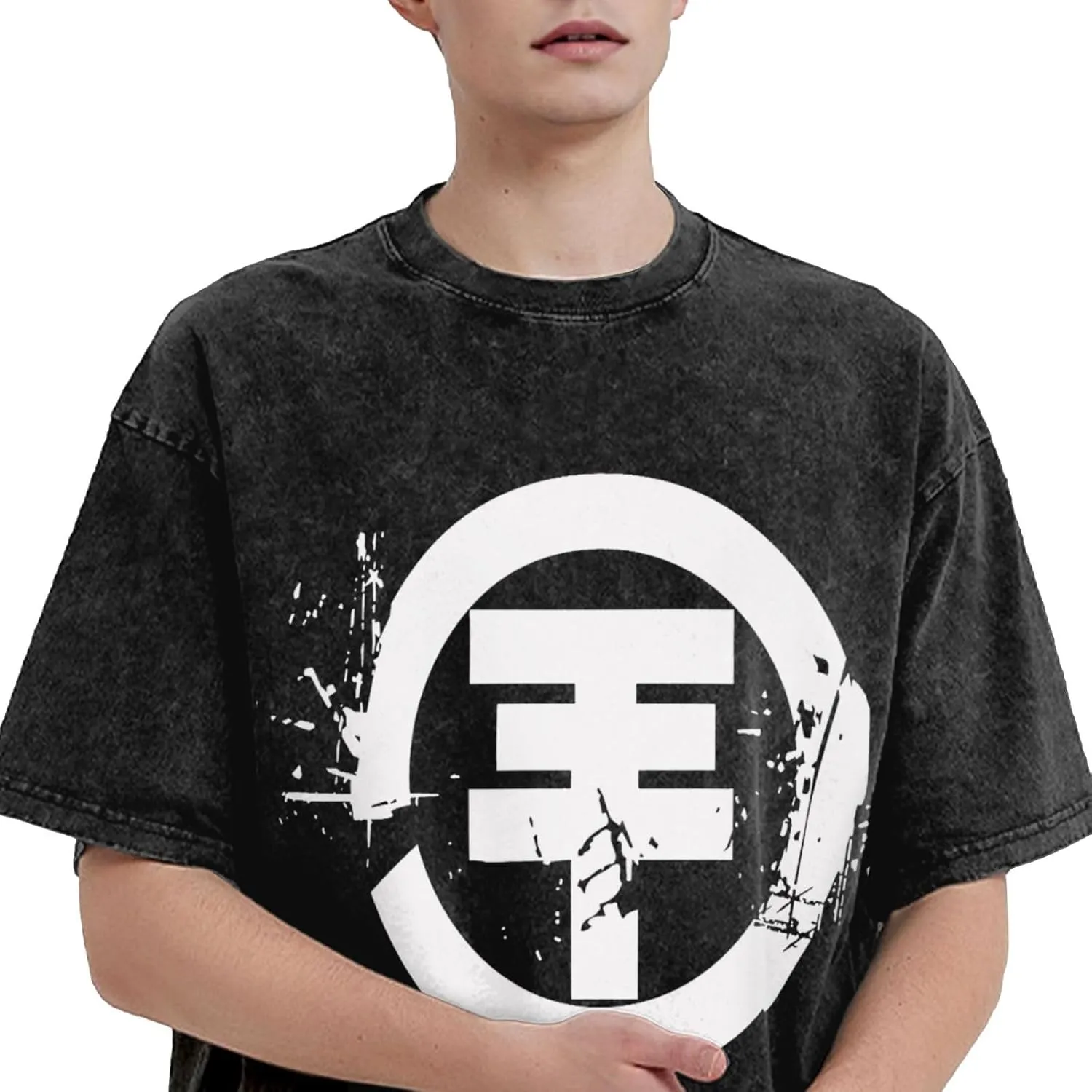 Youth & Adult Men's Short-Sleeve T-Shirts,Round Neck Tops Clothing T-Shirt