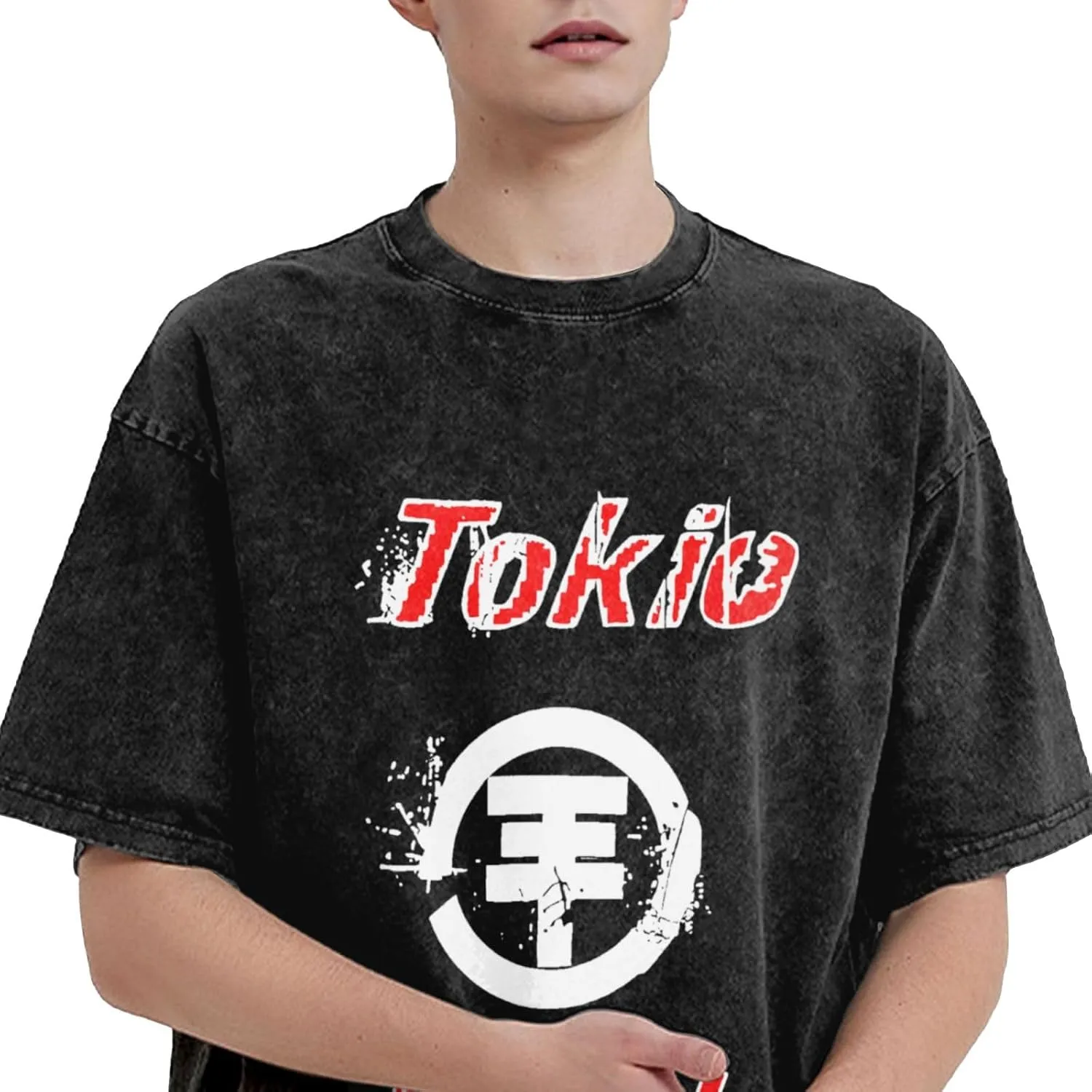 Youth & Adult Men's Short-Sleeve T-Shirts,Round Neck Tops Clothing T-Shirt