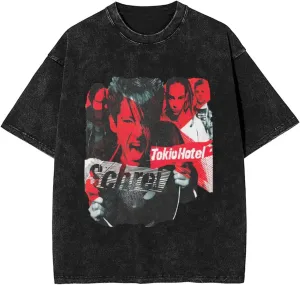 Youth & Adult Men's Short-Sleeve T-Shirts,Round Neck Tops Clothing T-Shirt