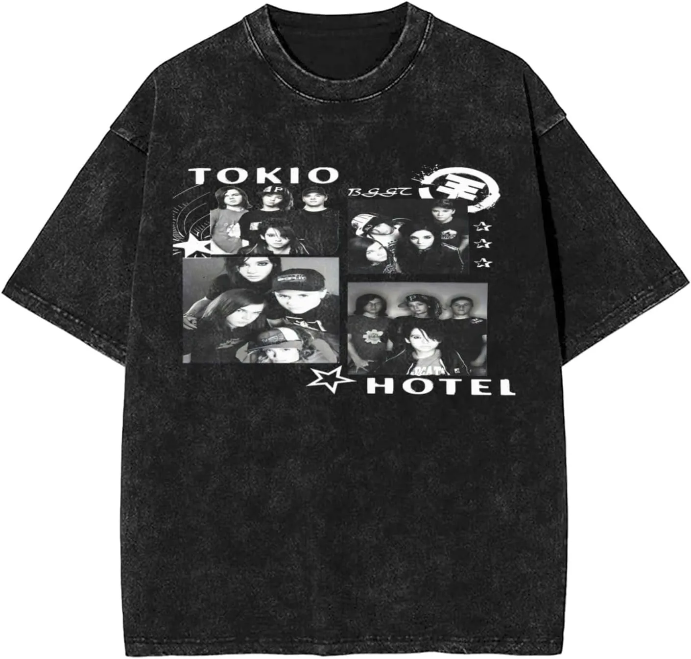 Youth & Adult Men's Short-Sleeve T-Shirts,Round Neck Tops Clothing T-Shirt