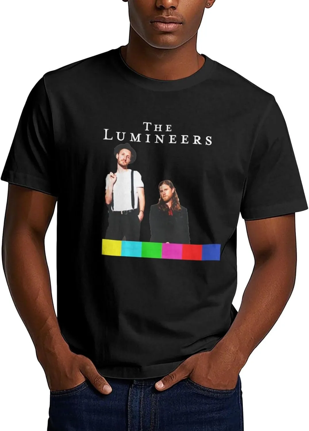 Youth & Adult Men's Short-Sleeve T-Shirts,Round Neck Tops Clothing T-Shirt