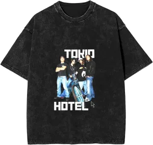Youth & Adult Men's Short-Sleeve T-Shirts,Round Neck Tops Clothing T-Shirt