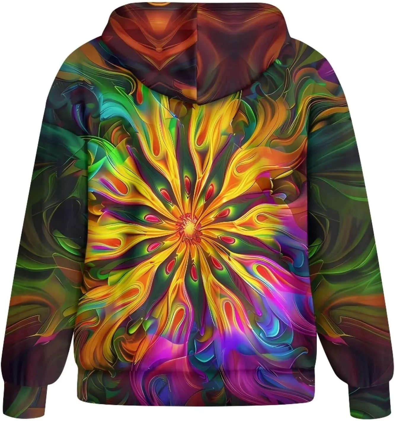 Ystardream Casual Zip Up Hoodies for Women Crewneck Sweatshirts Trendy XS-XL