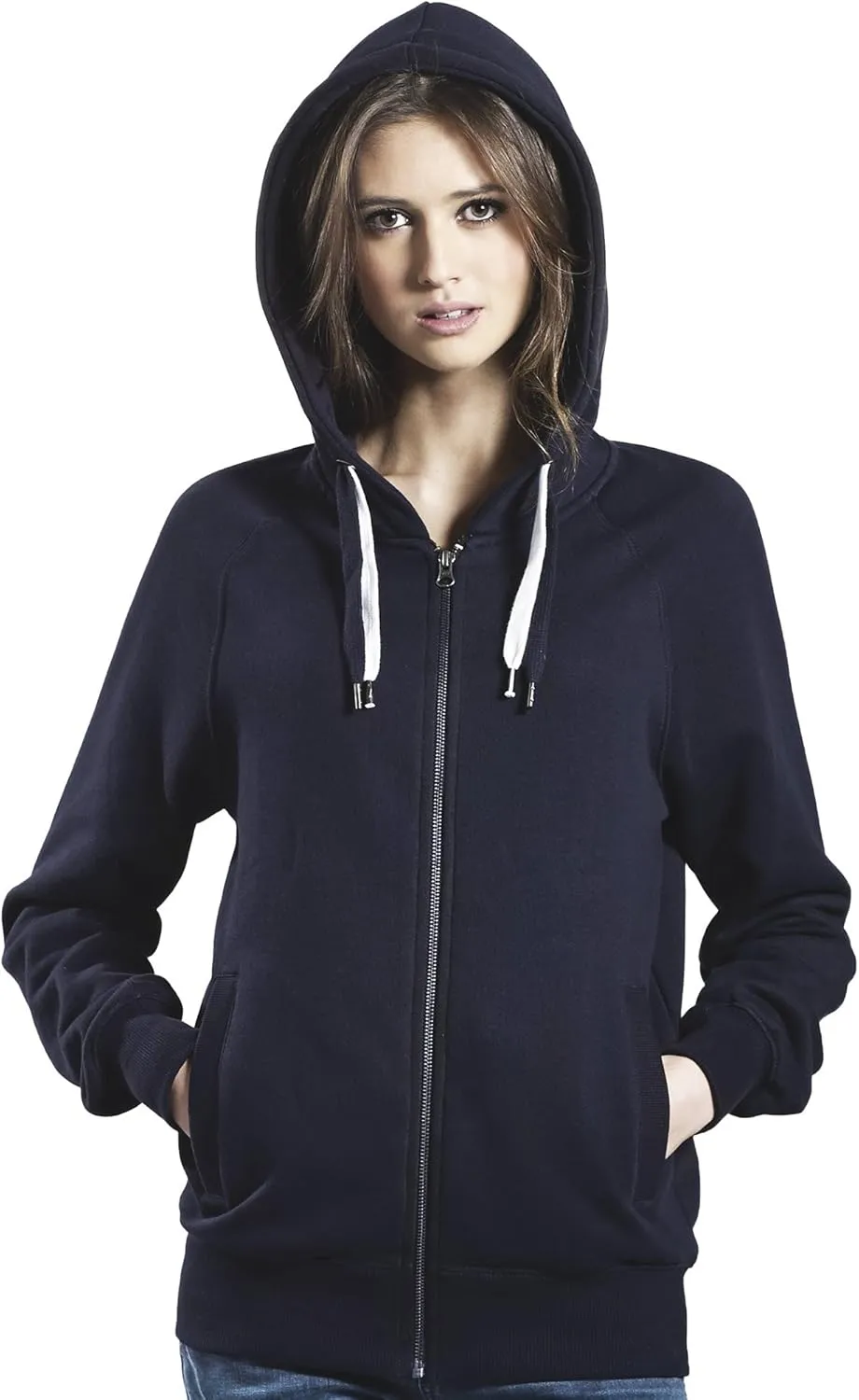 Zip Up Hoodies for Men - Fleece Jacket - Mens Zipper Cotton Hooded Sweatshirt